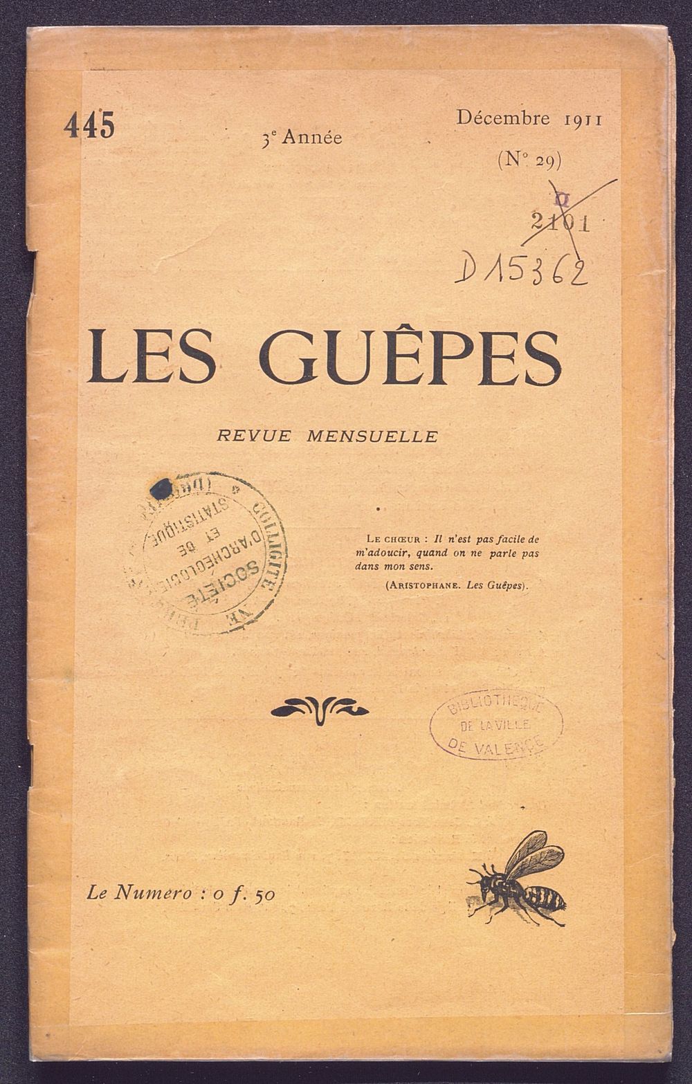 Les guêpes n°29